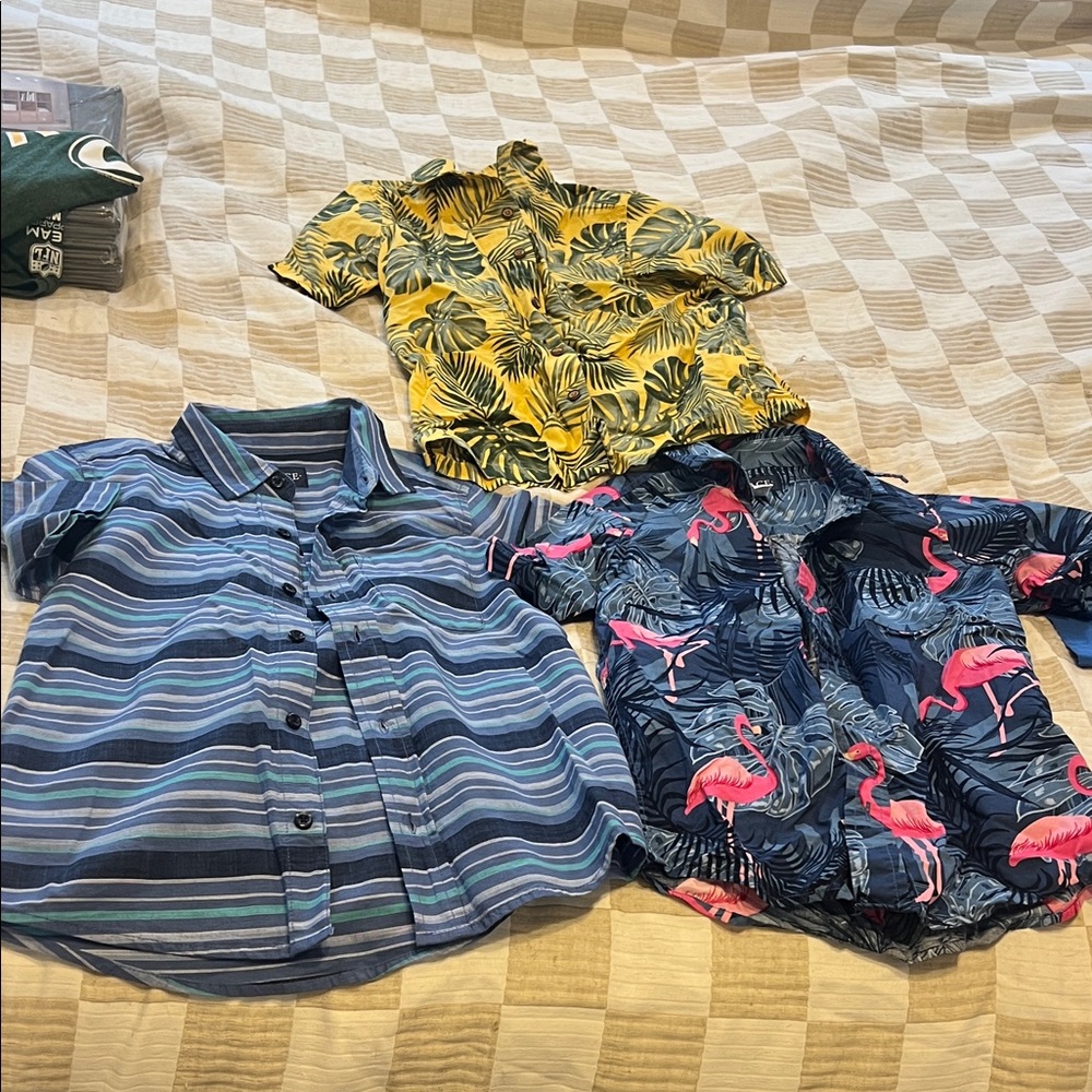 The Children's Place Multicolor Button Down Shirts